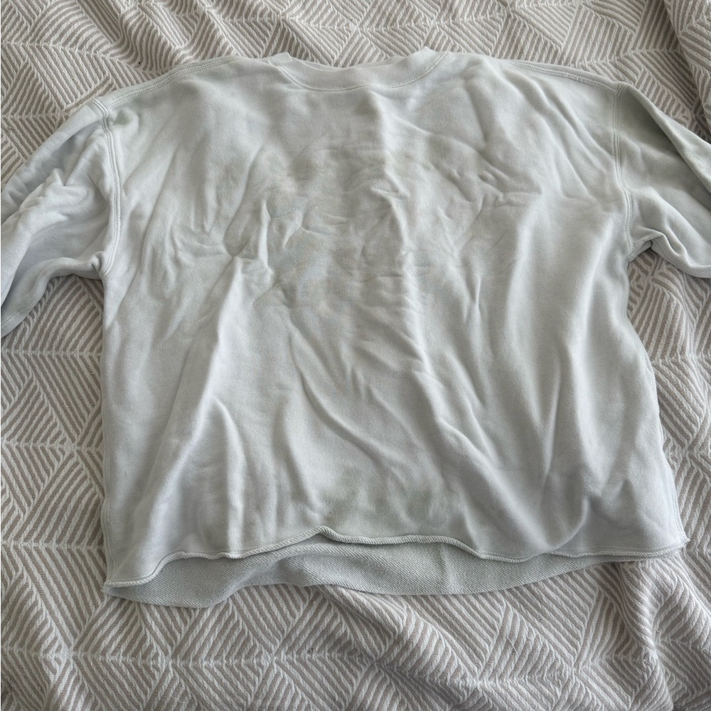 Abercrombie & Fitch green tie dye sweatshirt